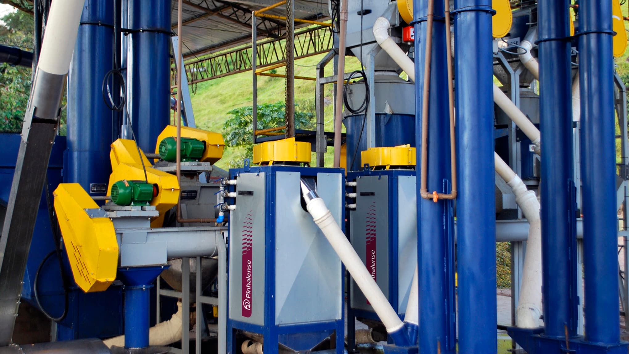 Desmucilador de café da Pinhalense.