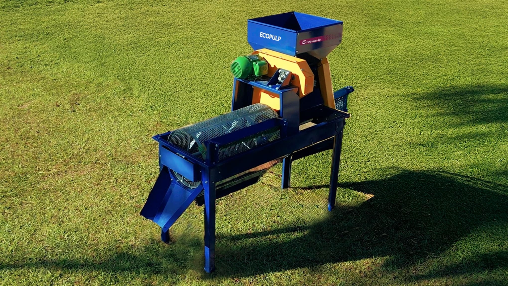 Coffee pulper Pinhalense with zero water consumption