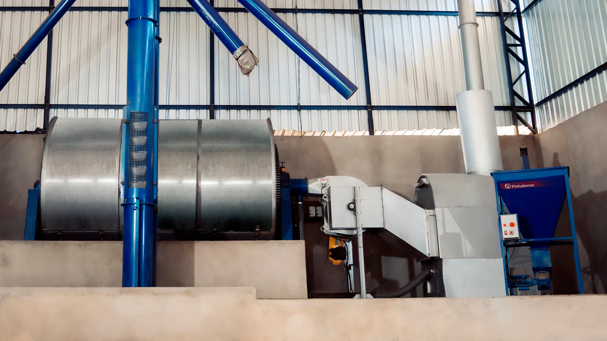 Pinhalense rotary coffee dryer