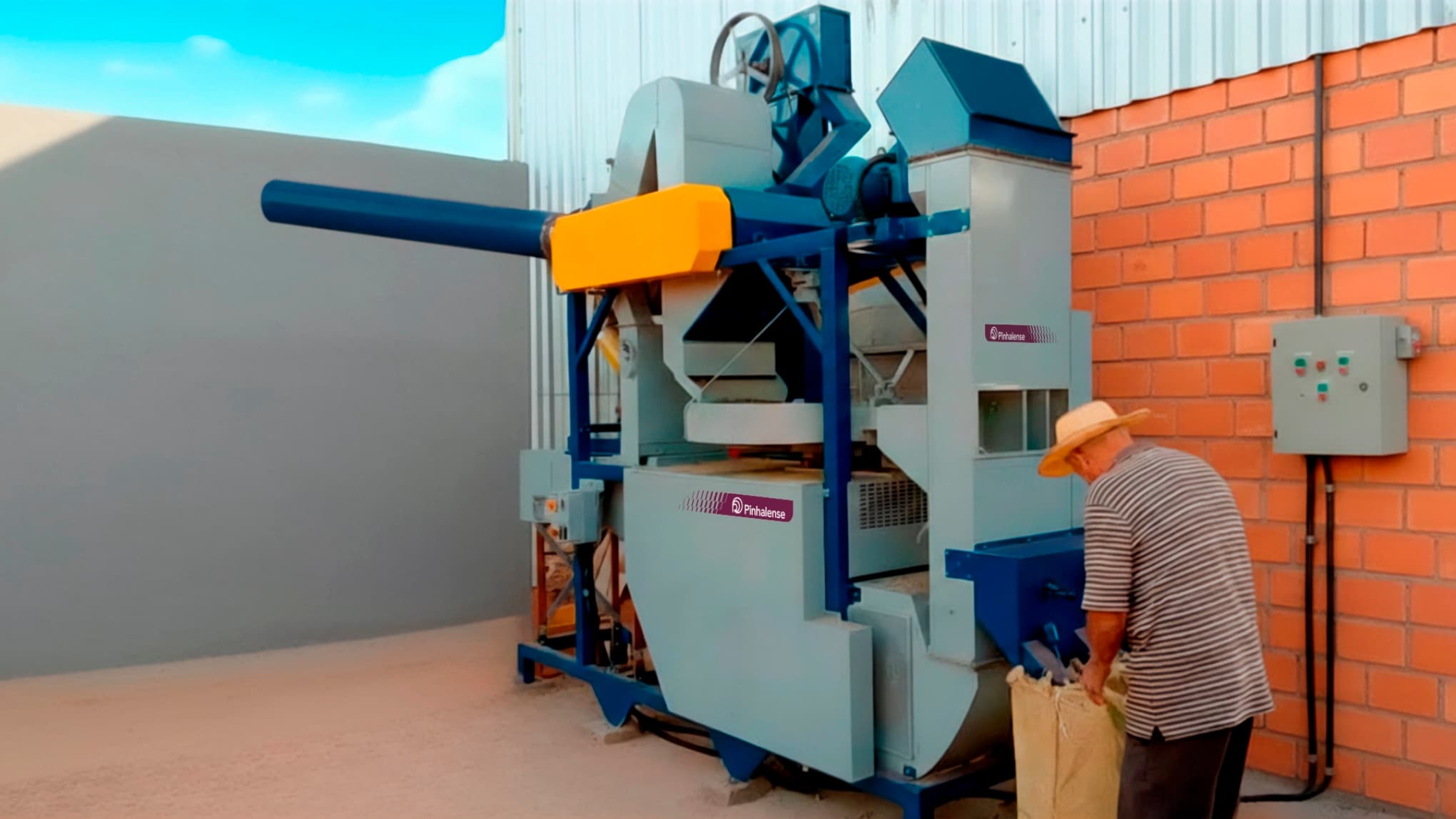 Trilladora de Cafe Compacta Pinhalense